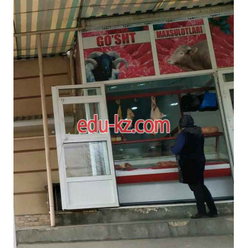 Магазин мяса, колбас - Мясные продукты
