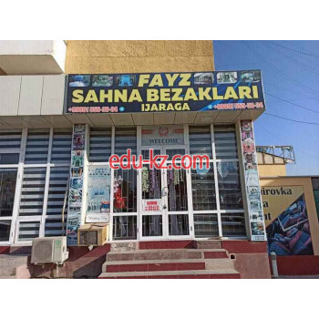 Свадебный салон - Fayz sahna bezaklari